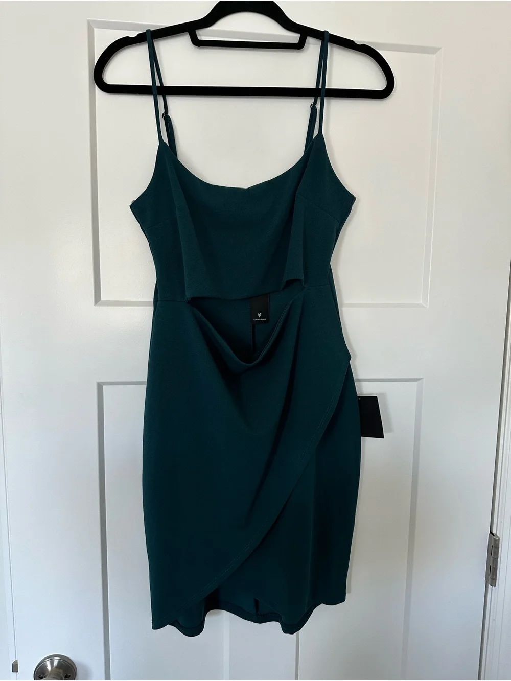Women’s Lulu’s Dark Teal Cutout Bodycon Dress - Picture 4 of 8